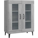 Maison Chic Komoda - Predalnik siva sonoma 69,5x34x90 cm inženirski les, (21717824) Cene