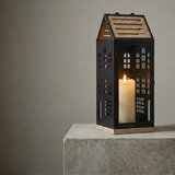 Dekorativna lanterna HOME 47,5 cm crna/bež | Eponuda.com