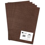 Dekorativni filc 30 x 20 cm BROWN | 1ks