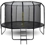 SKYFLYER trampolin črni – 366 cm | Shoptok.si