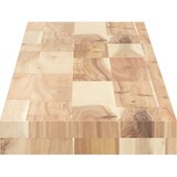  Plutajuće police 2 kom 120x20x4 cm Neobrađeno puno drvo akacije | Shoptok.si