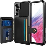 INORCO ZM03 za Samsung Galaxy A34 5G etui s stojalom iz PU usnja, prevlečen s TPU telefonom z držalom za kartice, (22035257) | Shoptok.si
