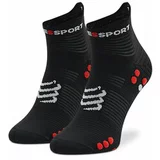 Compressport Comfortabel Visoke nogavice Unisex Pro Racing Socks V4.0 Run Low XU00047B_906 Črna