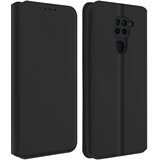 AVIZAR xiaomi redmi note 9 folio case držalo za kartice in stojalo za video, magnetni preklop - crn, (20599792) | Shoptok.si