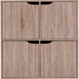 5five Komoda TIDY 68x68x32 cm braon | Eponuda.com