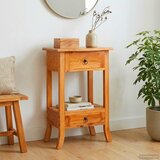  Konzolna stolica s ladicama Prirodna 50,5 x 30 x 75,5 cm | shoptok.hr