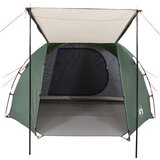 Šator za kampiranje za 4 osobe zeleni 420x260x153 cm taft 185T | shoptok.hr