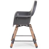 Childhome Otroški stol EVOLU 2 Anthracite Natural | Shoptok.si