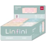 Deli GUMICA LINFINI PASTELNA TPR,54×20×10.5MM EH321 Cene