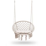  Viseća vrtna ljuljačka BOHO bež | shoptok.hr