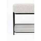 White Label Svetlo siv tabure Milou – | Shoptok.si