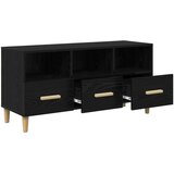 TV ormar Crni hrast 102 x 36 x 50 cm Konstruirano drvo | shoptok.hr