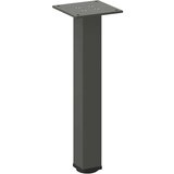 vidaXL Noge za mizo za kavo 4 kosi antracit 42-44 cm jeklo | Shoptok.si