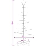  Metalno božićno drvce sa stalkom KUOPIO 120 cm Čelik Zlatno | shoptok.hr