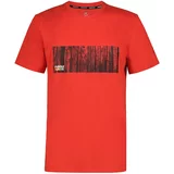 Rukka Funkcionalna majica 'Vaakoja' rdeča / črna / bela