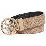 Guess Pasovi ZADIE LOGO REV N ADJ PANT Bež | Shoptok.si