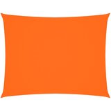  Jedro protiv sunca od tkanine pravokutno 3,5 x 5 m narančasto | Eponuda.com