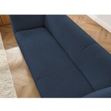 Bobochic Paris Temno modra sedežna garnitura iz tkanine bouclé 242 cm Giorgia – | Shoptok.si