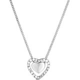 Vuch Ženska ogrlica Lunira Silver sa srcem i cirkonima, 44 cm Cijene