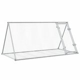  Kavez za zečeve srebrni 200 x 105 x 91 cm od pocinčanog čelika | Eponuda.ba
