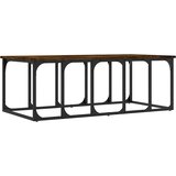  Stolić za kavu boja hrasta 100 x 50 x 35,5 cm konstruirano drvo | Eponuda.com