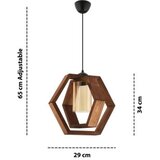 Opviq Luster Dualhex Dark Glass | Eponuda.com