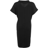 Trendyol ženska haljina Curve Black V Neck Knitted | ePonuda.com