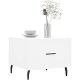 vidaXL klubske mizice 2 kosa bele 50x50x40 cm inženirski les | Shoptok.si