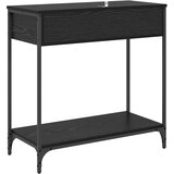  Konzolna stolica Crni hrast 75 x 34,5 x 75 cm Konstruirano drvo | shoptok.hr