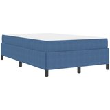  Krevetna konstrukcija s madracem Plava 120 x 200 cm tkanina | shoptok.hr