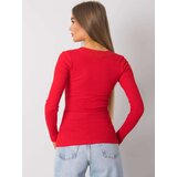 RUE PARIS Blouse-RV-BZ-7245.07-red | Shoptok.si