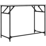  Radni stol boja hrasta 100x45x76 cm konstruirano drvo i čelik | Eponuda.com