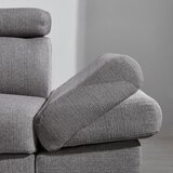 XORA sedežna garnitura, tkanina antracit | Shoptok.si
