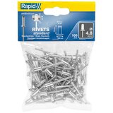 Rapid slijepa zakovica (Duljina zakovice: 10 mm, Promjer zakovice: 4,8 mm, 100 Kom.) Cijene