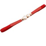 IZMAEL Ženska Elastična Pasica EB-40074 - Rdeča | Shoptok.si