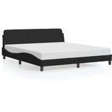  Okvir za krevet Dover crni 183x213 cm od umjetne kože | shoptok.hr