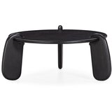 MOME Crni okrugao stolić za kavu od masivnog manga ø 80 cm Tamira – | shoptok.hr