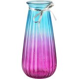Mondex Vaza steklo Serenite 9,5x12x29 cm roza 1 kos, (5000191561) | Shoptok.si
