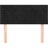  Uzglavlje crno 90x5x78/88 cm baršunasto | Eponuda.com