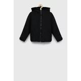 Abercrombie & Fitch Dječja dvostrana jakna boja: crna