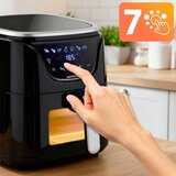  BD-652 friteza na vroč zrak 5 L, 1500 W &amp;ndash; črno-srebrna Slike