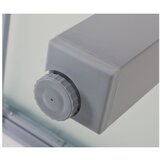 Garden Pleasure Vrtna jedilna miza s steklenim vrhom 90x90 cm Lola - | Shoptok.si