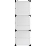  Stalak za cipele prozirni 84 x 31,5 x 93 cm PP | shoptok.hr