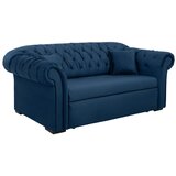 MID.YOU Zofa S Posteljno Funkcijo Cupido, Temno Modra | Shoptok.si