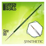 Green Stuff World pincel sintetico / synthetic brush size #00 - green serie Cene
