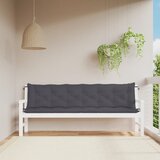  Jastuci za vrtnu klupu 2 kom antracit 200x50x7cm tkanine Oxford | shoptok.hr
