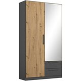 Rauch Möbel omara s klasičnimi vrati, siva, hrast artisan | Shoptok.si