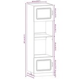  7-dijelni set kuhinjskih ormarića Kalmar konstruiranog drva | shoptok.hr