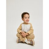 Reserved - Pamučna majica dugih rukava - krem | shoptok.hr