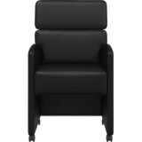  Blagovačke stolice s kotačima 2 pcs Crna 58 x 65 x 98 cm | shoptok.hr